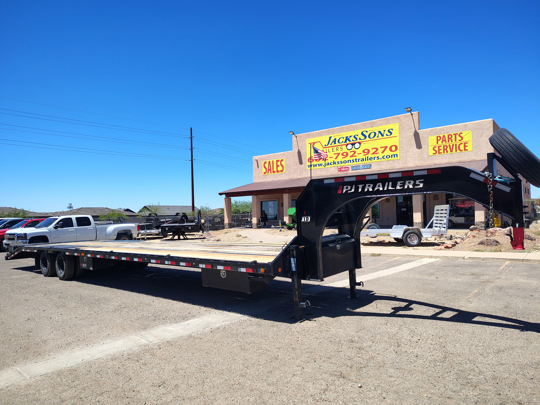 40' Low-Pro Flatdeck w/ Duals, Air Ride, Elec/Hyd Disc brakes, 25K GVWR - Image 7
