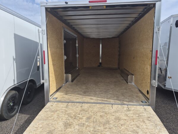 20x8.5 All Aluminum, XLT-P Car Hauler, Elite Escape Door, 7K GVWR, Ramp Door