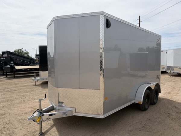 12x6 All Aluminum NXT Enclosed, 3K GVWR, Side Door, Ramp Door