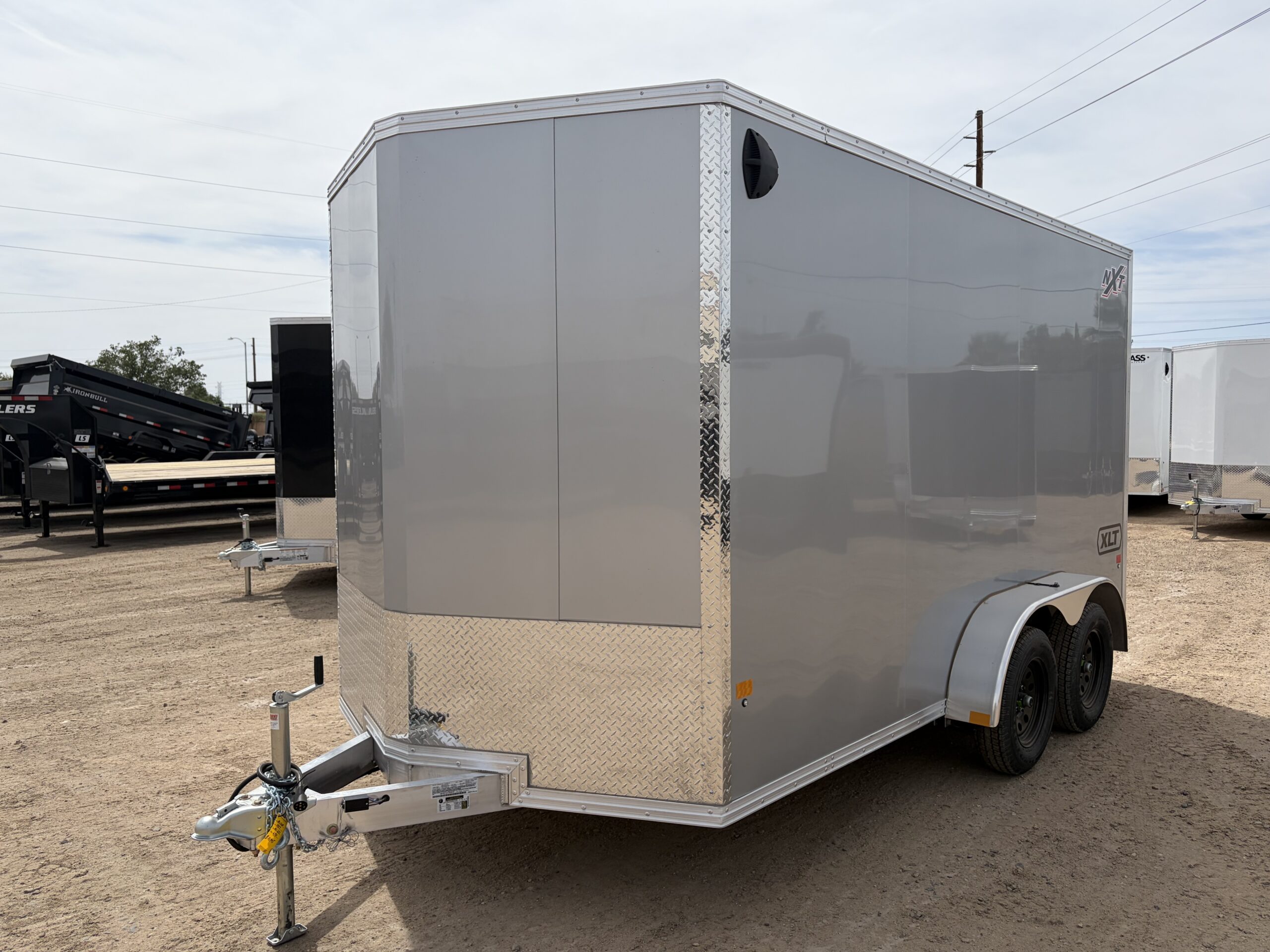 12x6 All Aluminum NXT Enclosed, 3K GVWR, Side Door, Ramp Door - Image 5