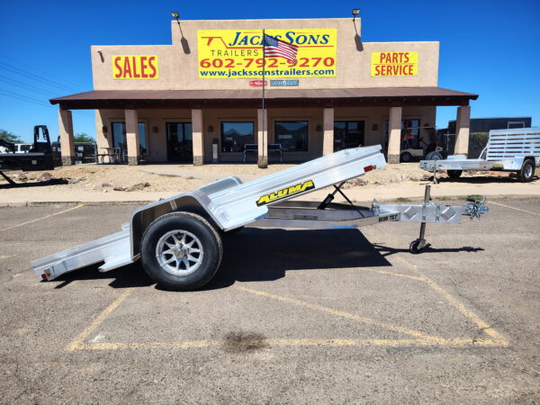 10x68 All Aluminum, 3K GVWR, Single Axle, Tilt (6810H-TILT-S)