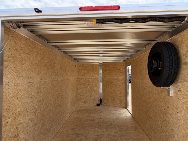 14x7 All Aluminum XLT-P Enclosed, 7K GVWR, Side Door, Ramp Door