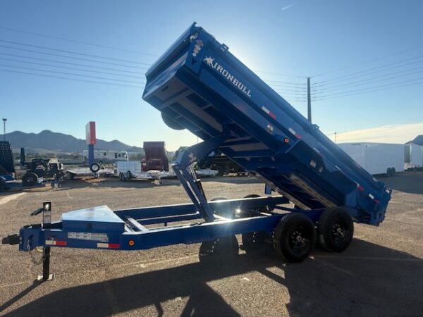 16x83 Ironbull Tandem Axle Dump, 15K GVWR, 24" Sides