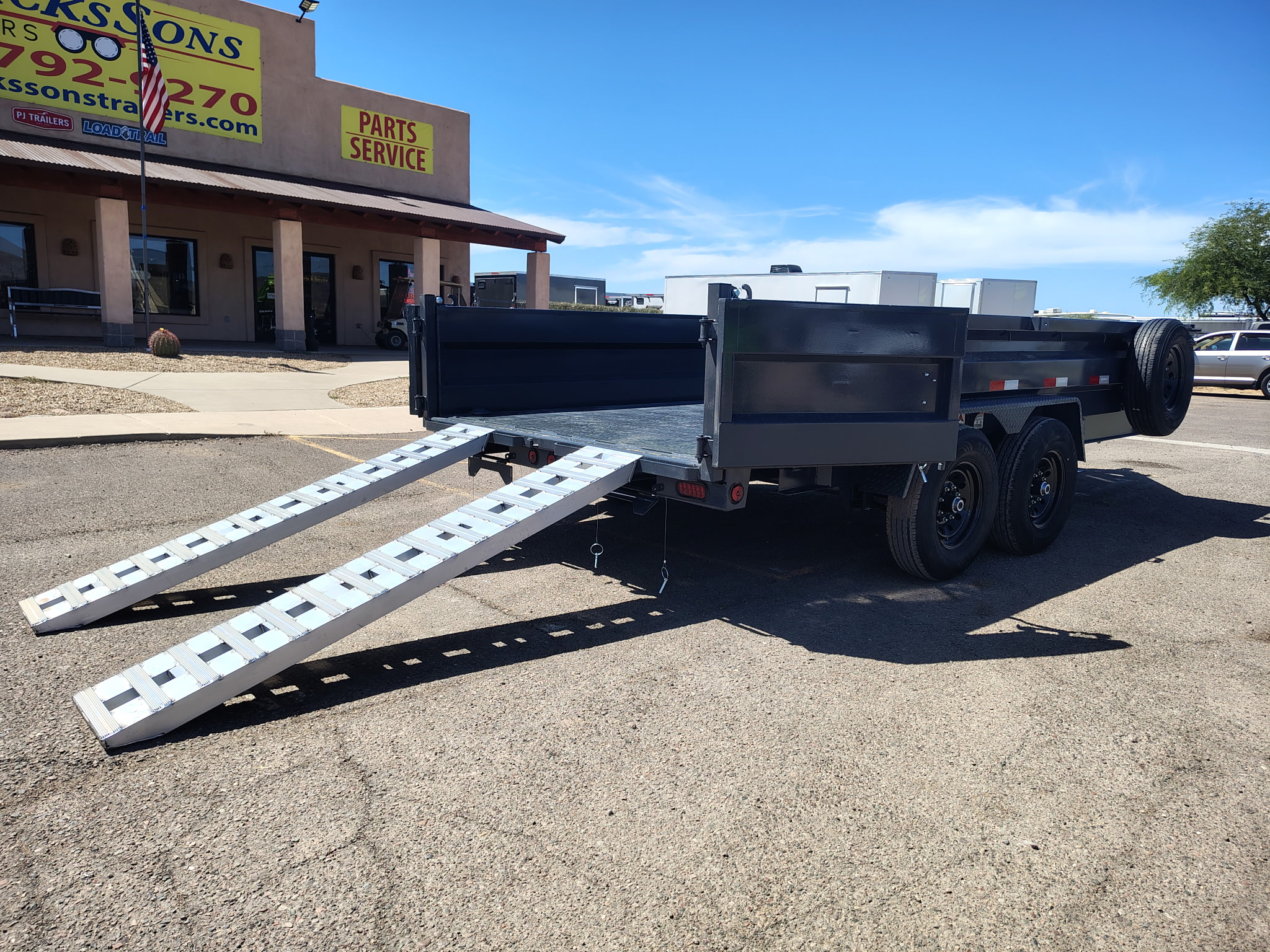 16x83 Ironbull Tandem Axle Dump, 15K GVWR, 24" Sides - Image 4