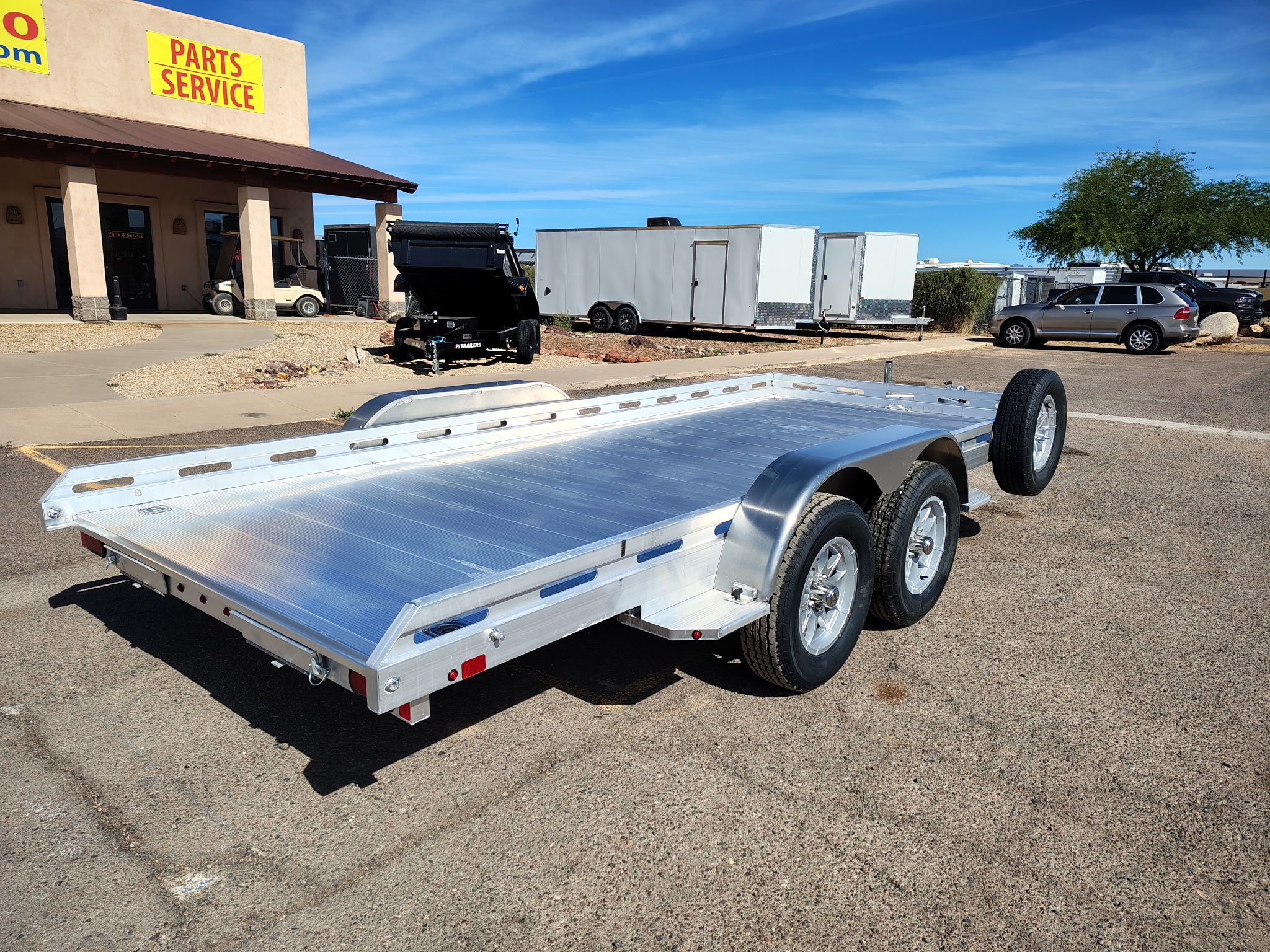 16x80 All Aluminum, 8.5K GVWR, Tandem Axle, Ramp (8016TA-EL-R-RTD) - Image 3