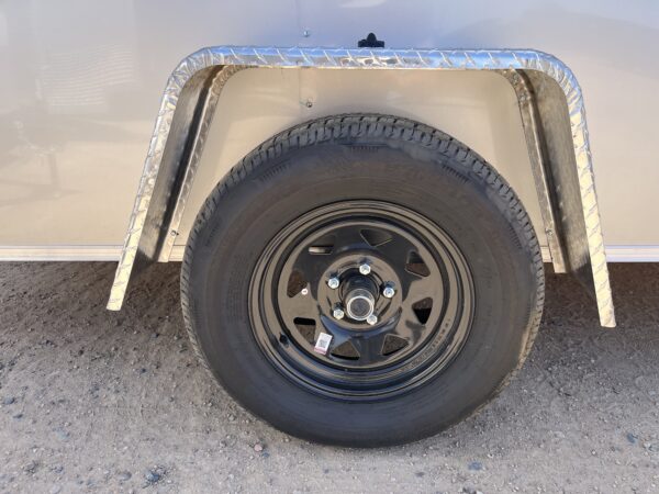 12x6 Indigo DLX, 3K GVWR, Ramp Door