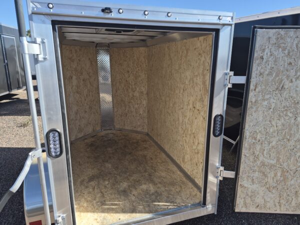 6x4 All Aluminum, NXT Enclosed, 2K GVWR, Swing Door