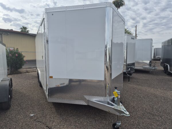 20x8.5 All Aluminum, NXT Car Hauler, 7K GVWR, 78" Side Door, Ramp Door