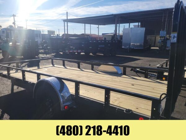 14x77 Single Axle, 3K GVWR, Channel Utility