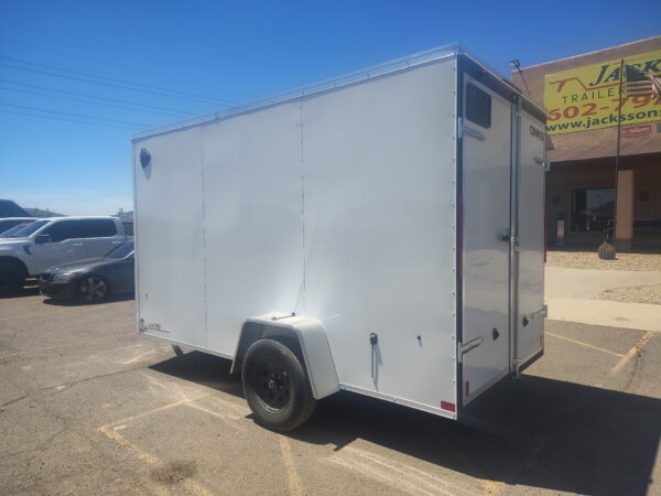12x6 Indigo DLX, 3K GVWR, Double Doors