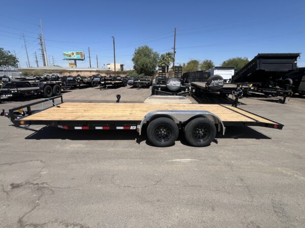 20x83 Tandem Axle, 7K GVWR, Channel Car Hauler