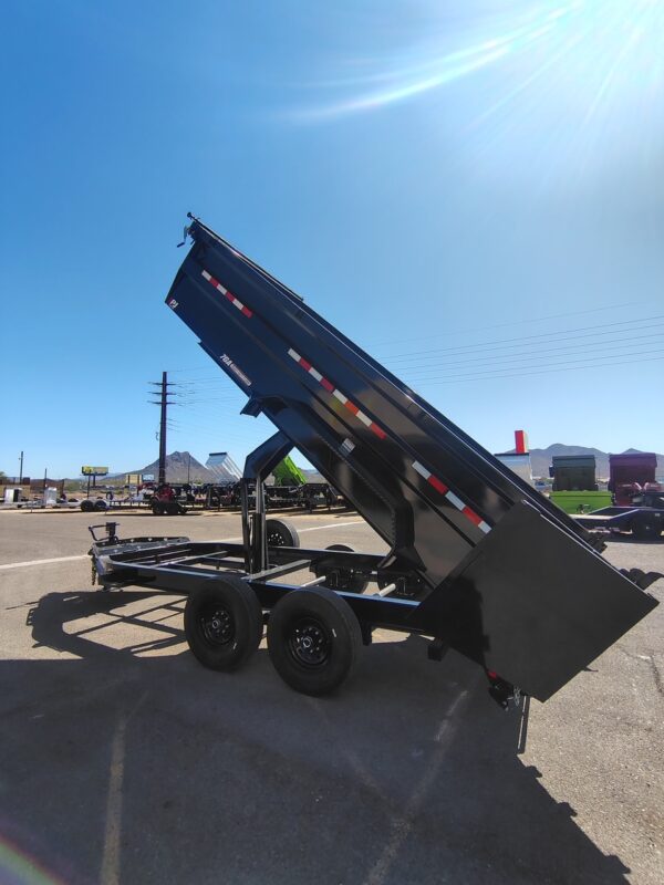 16x83 Tandem Axle, 15,400 GVWR, Low Pro Dump, 36" Sides, 14 Ply Tires