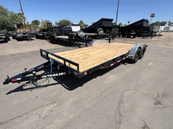 20x83 Tandem Axle, 7K GVWR, Channel Car Hauler