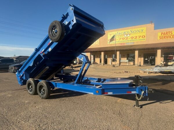16x83 Ironbull Tandem Axle Dump, 15K GVWR, 24" Sides