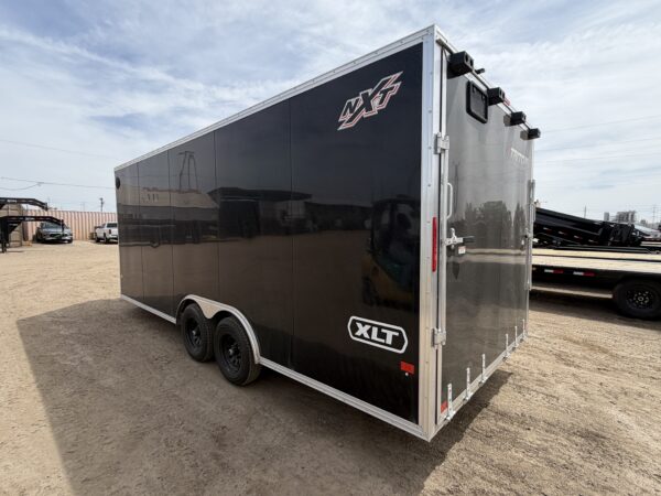 20x8.5 All Aluminum XLT-P Car Hauler, 10K GVWR, Side Door, Ramp Door