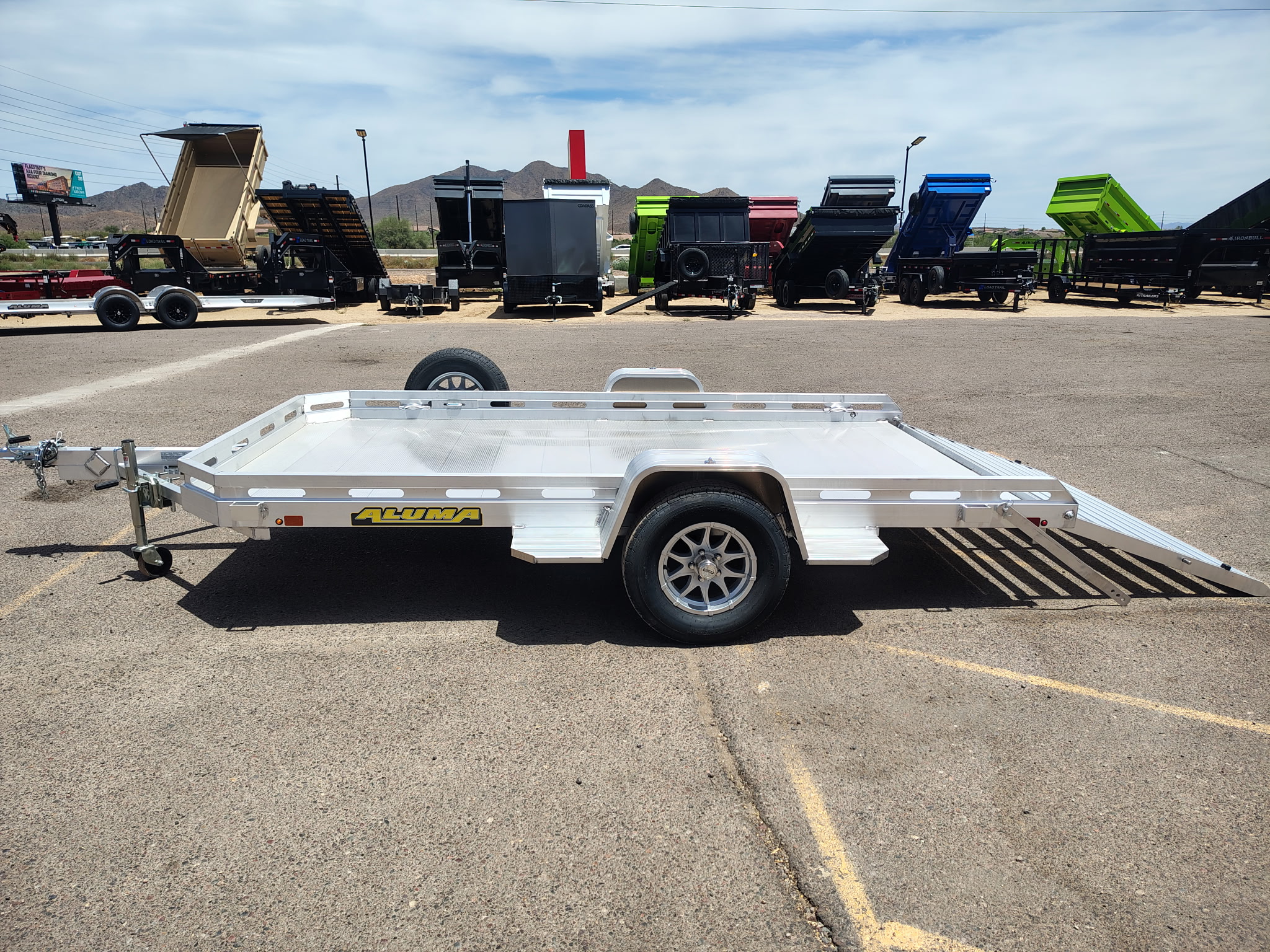 12x77 All Aluminum, 3K GVWR, Heavy Single Axle (7712H-S-TG) - Image 5