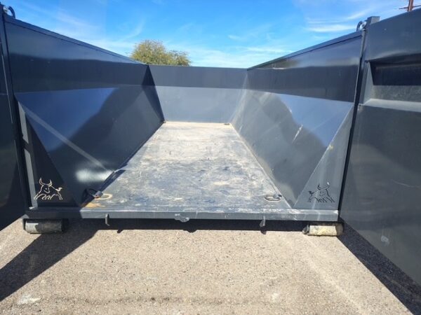 16x83 Ironbull Rolloff Dump Bin, 48" Sides
