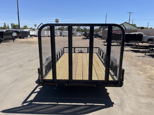 12x72 Single Axle, 3K GVWR, Channel Utility