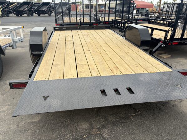 12x80 IronBull, Single Axle, 7K GVWR, Tilt