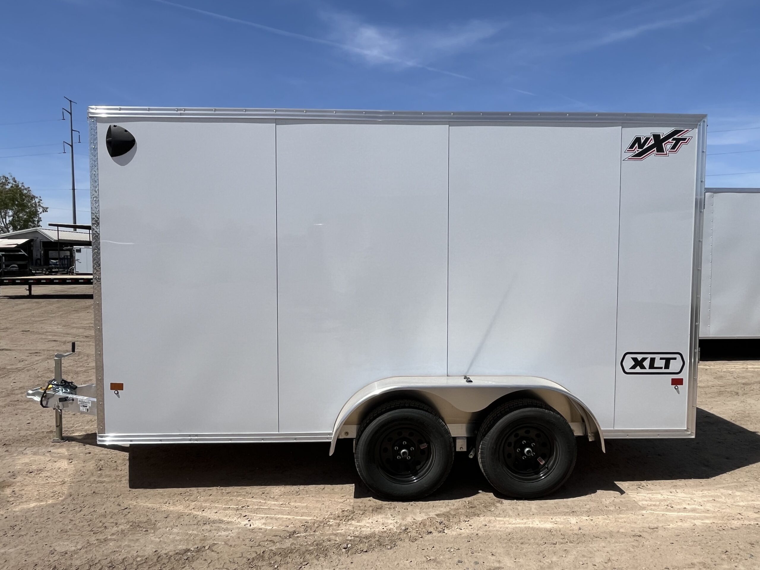 14x7 All Aluminum, XLTP2 Enclosed, 7K GVWR, Side Door, Ramp Door - Image 7