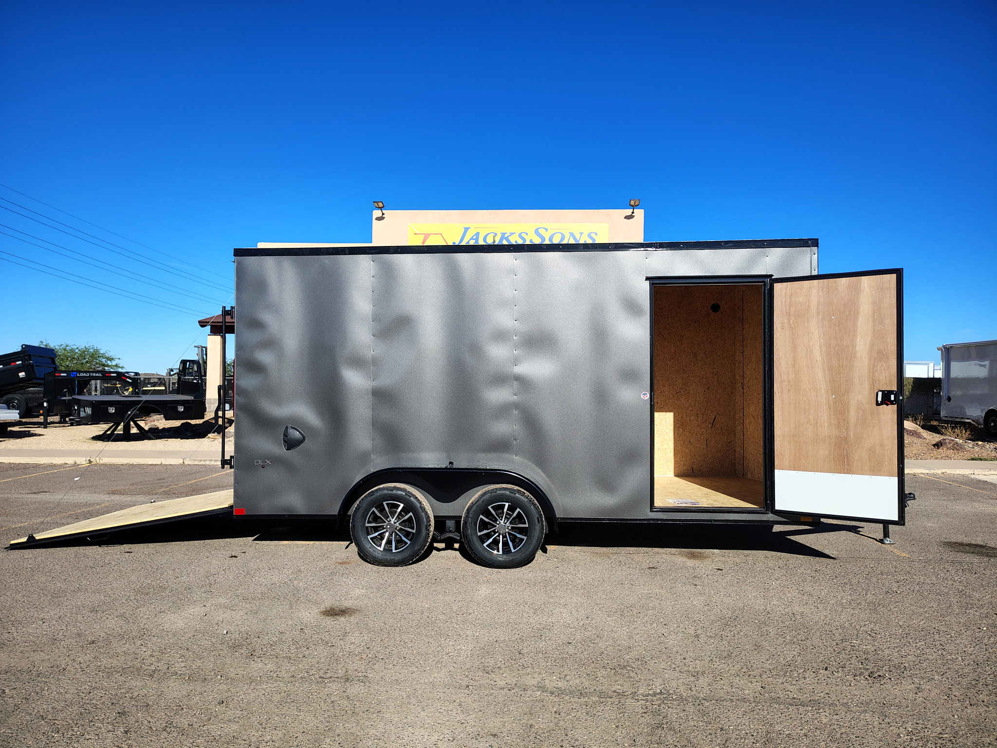 16x7 Indigo DLX, 7K GVWR, Ramp Door - Image 7