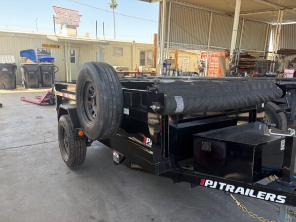 10x60 Utility Dump, Single Axle, 5K GVWR