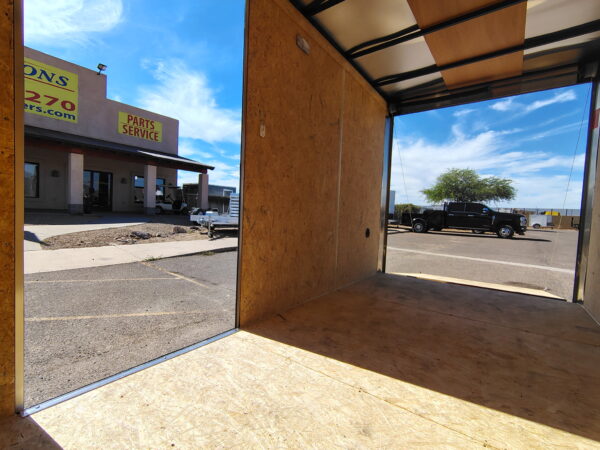 12x6 Indigo DLX, 3K GVWR, Ramp Door