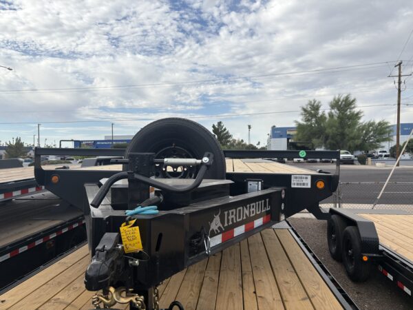 20x102 IronBull, Tandem Axle, 14K GVWR, Deckover, Slide In Ramps