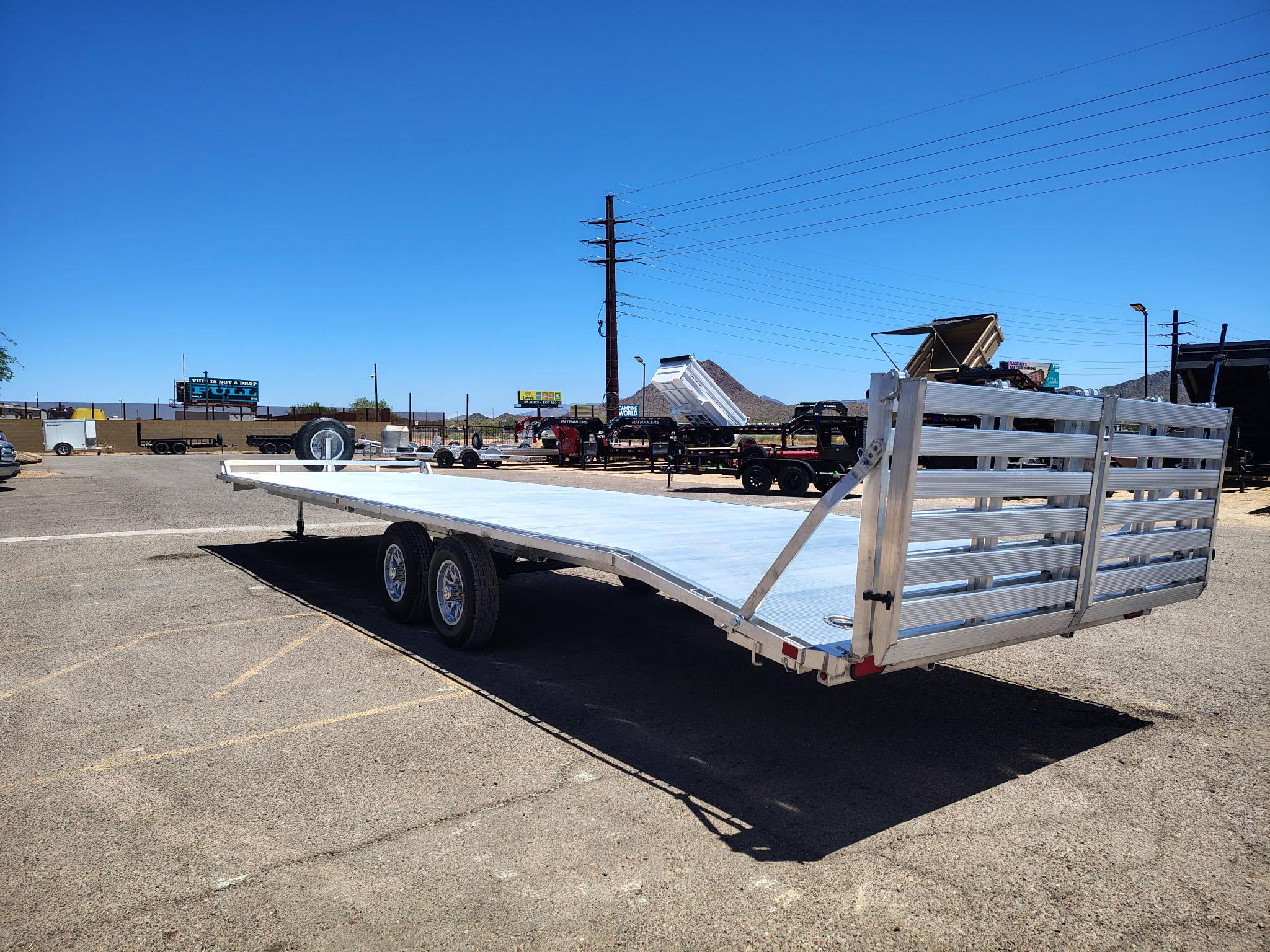 30X102 Tandem Axle, Deckover, Bi-Fold Tailgate (1030H-TA-BT-DT-RR-RTD) - Image 2