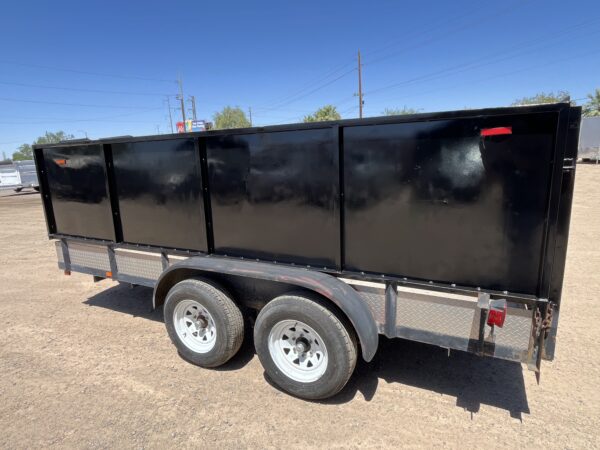 14x72 Tandem Axle, Solid Sides, 7K GVWR, Utility