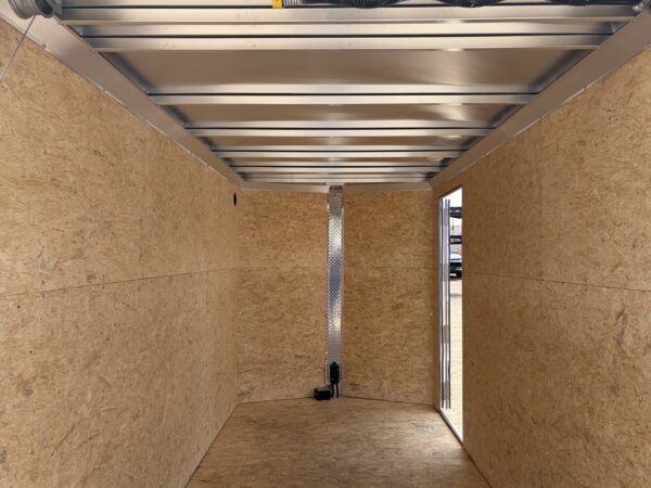 12x6 All Aluminum XLT-P Enclosed, 7K GVWR, 72" Side Door, Ramp Door