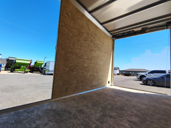 12x6 All Aluminum XLT-P Enclosed, 7K GVWR, Ramp Door