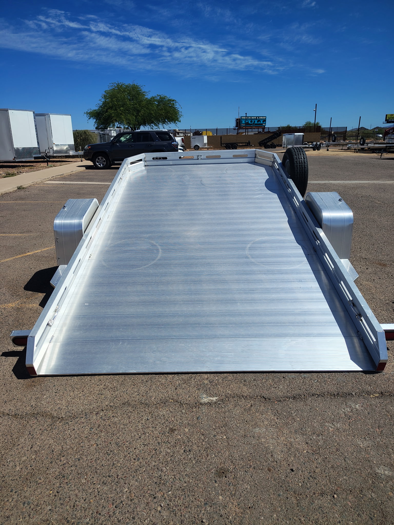 12x77 All Aluminum, 3K GVWR, Heavy Tilt Single Axle (7712H-TILT-S) - Image 4
