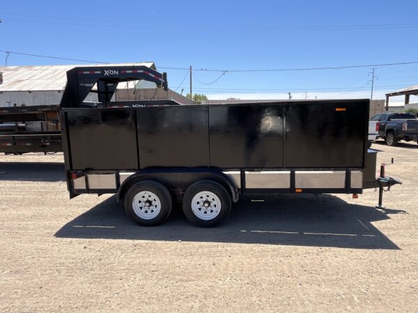 14x72 Tandem Axle, Solid Sides, 7K GVWR, Utility