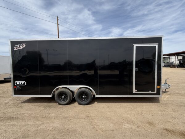 20x8.5 All Aluminum XLT-P Car Hauler, 10K GVWR, Side Door, Ramp Door