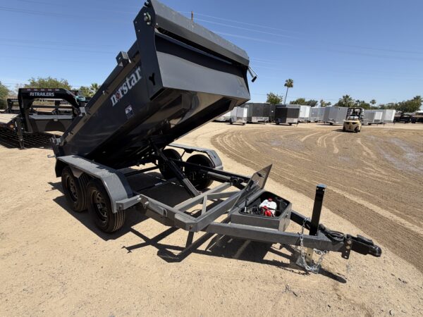 10x60 Norstar Tandem Axle Dump, 7K GVWR, 20" Sides
