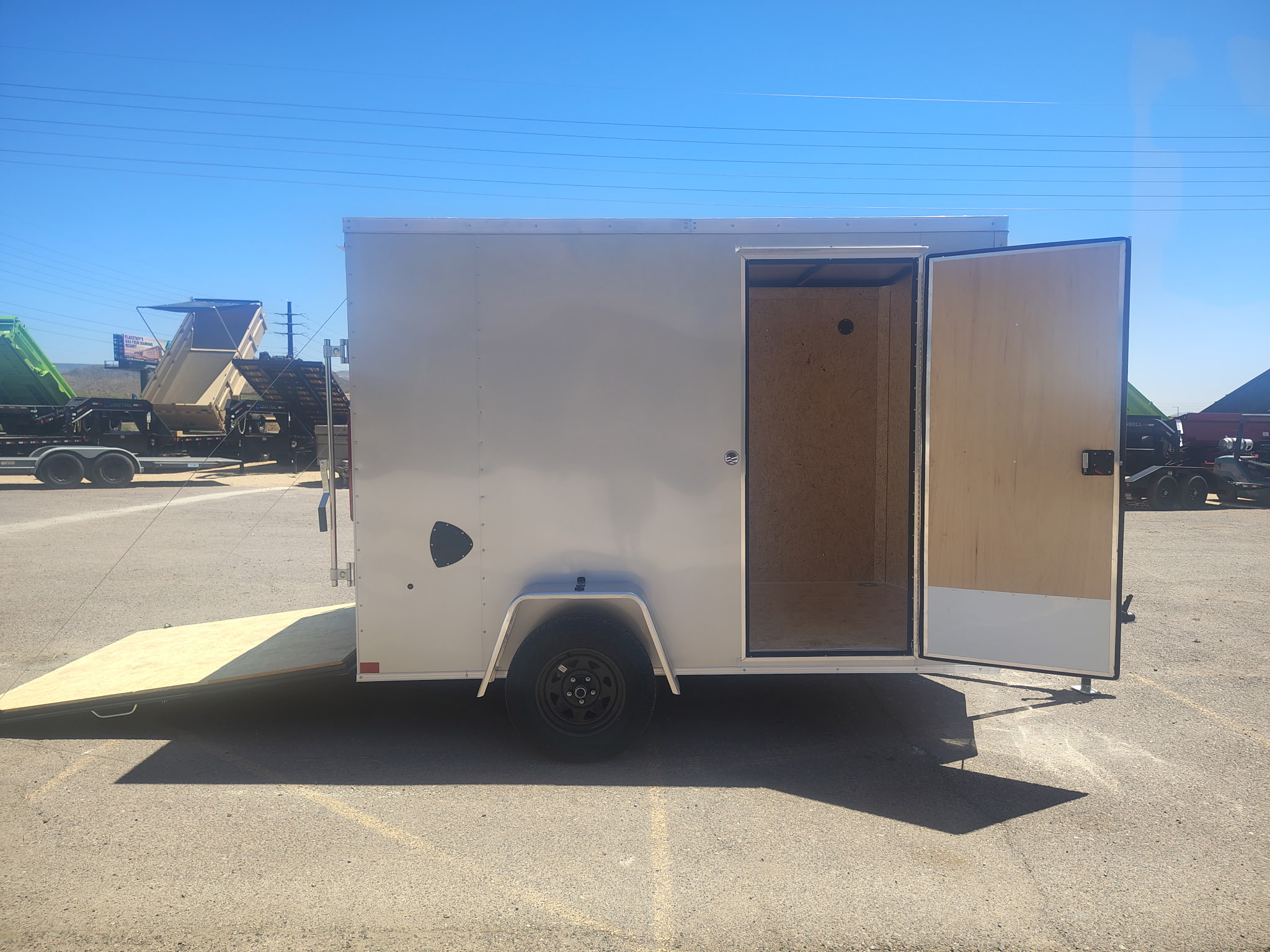 10x6 Indigo DLX, 3K GVWR, Ramp Door - Image 2