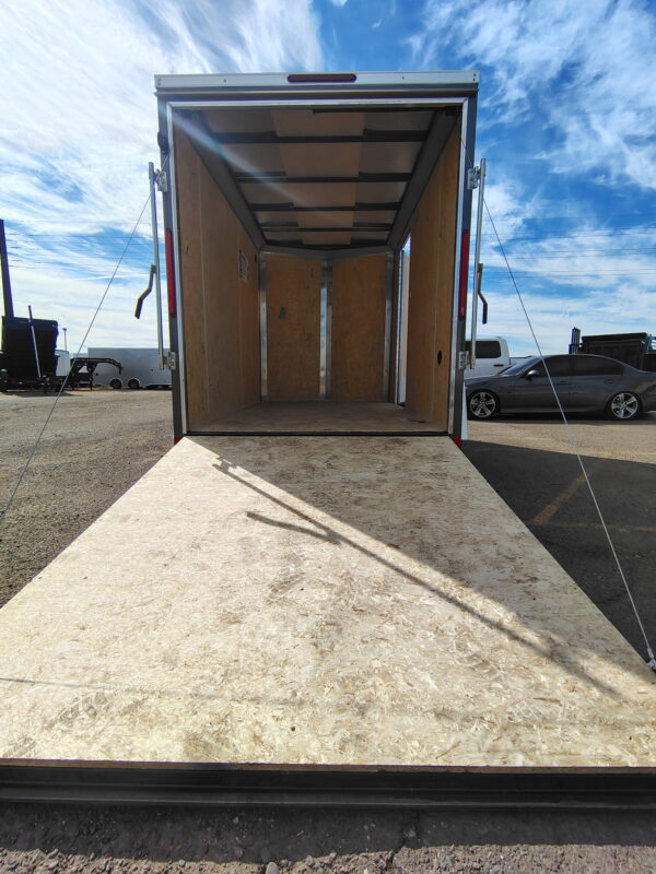 10x6 Indigo DLX, 3K GVWR, Ramp Door