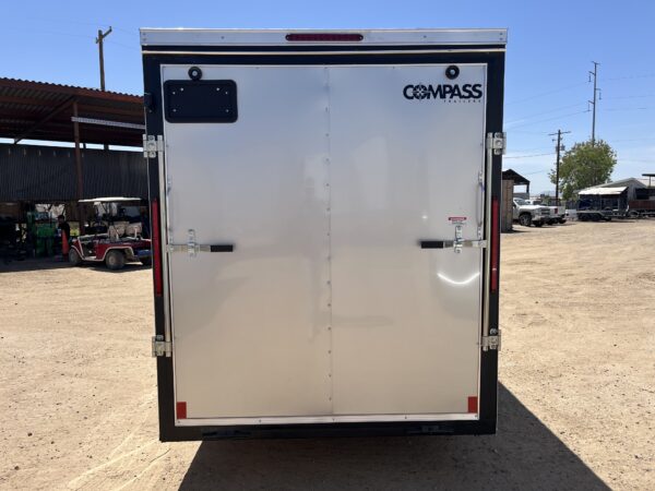 12x6 Indigo DLX, 3K GVWR, Ramp Door