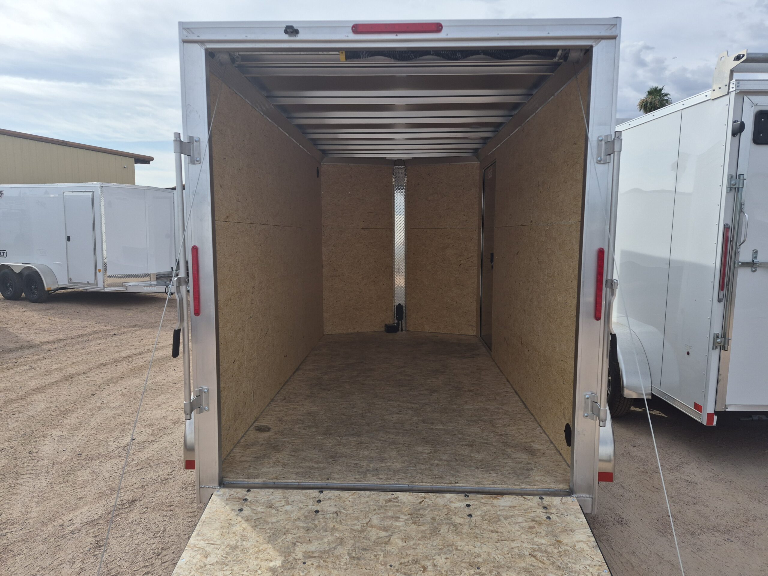 12x6 All Aluminum XLT-P Enclosed, 7K GVWR, 72" Side Door, Ramp Door - Image 5