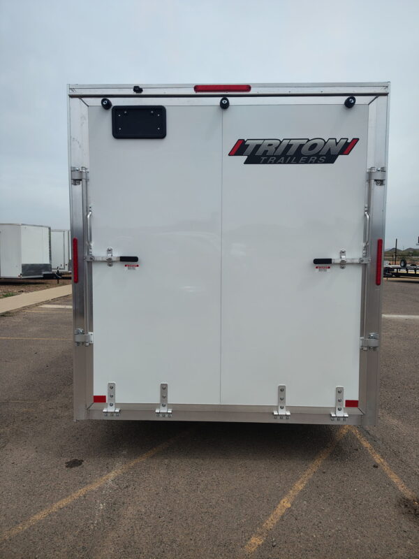 16x7 All Aluminum XLT-P Enclosed, 7K GVWR, Limited Edition, Ramp Door
