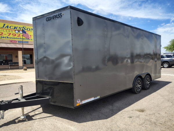 20x8.5 Indigo DLX, 7K GVWR,Ramp Door