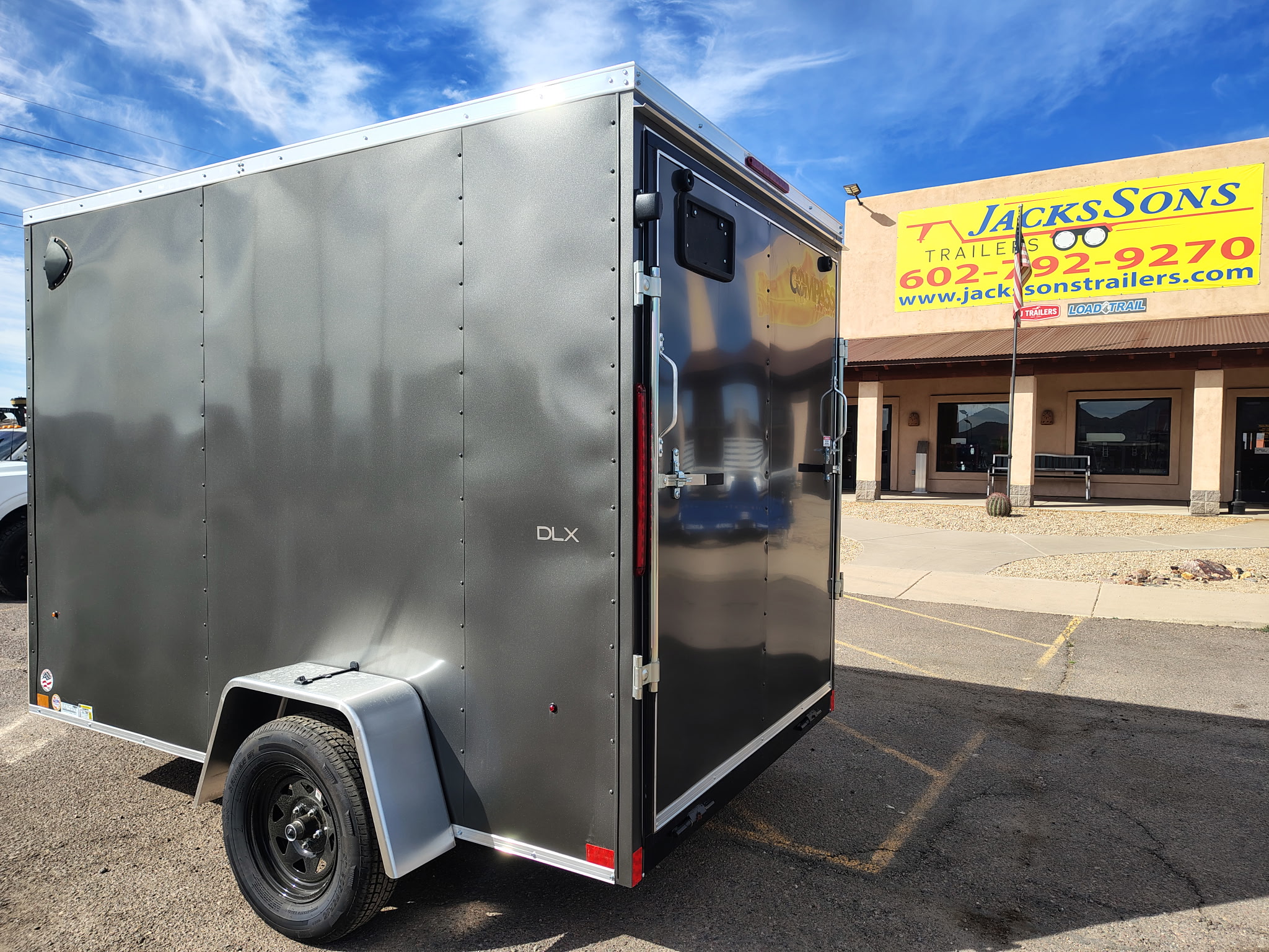 10x6 Indigo DLX, 3K GVWR, Ramp Door - Image 5
