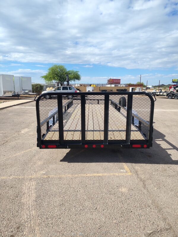 20x83 Tandem Axle, 7K GVWR, Channel Utility