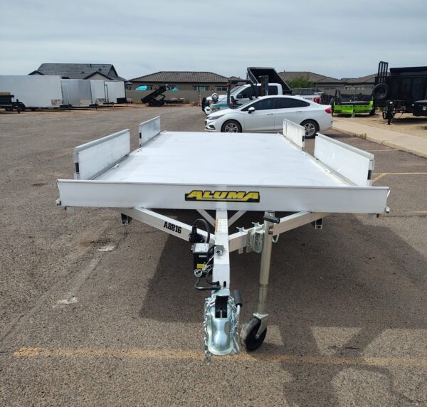 16x88 All Aluminum, 4.4K GVWR, Tandem Axle, ATV Ramp (A8816TA-EL-R)