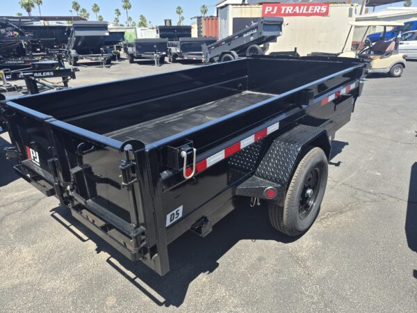 10x60 Utility Dump, Single Axle, 5K GVWR