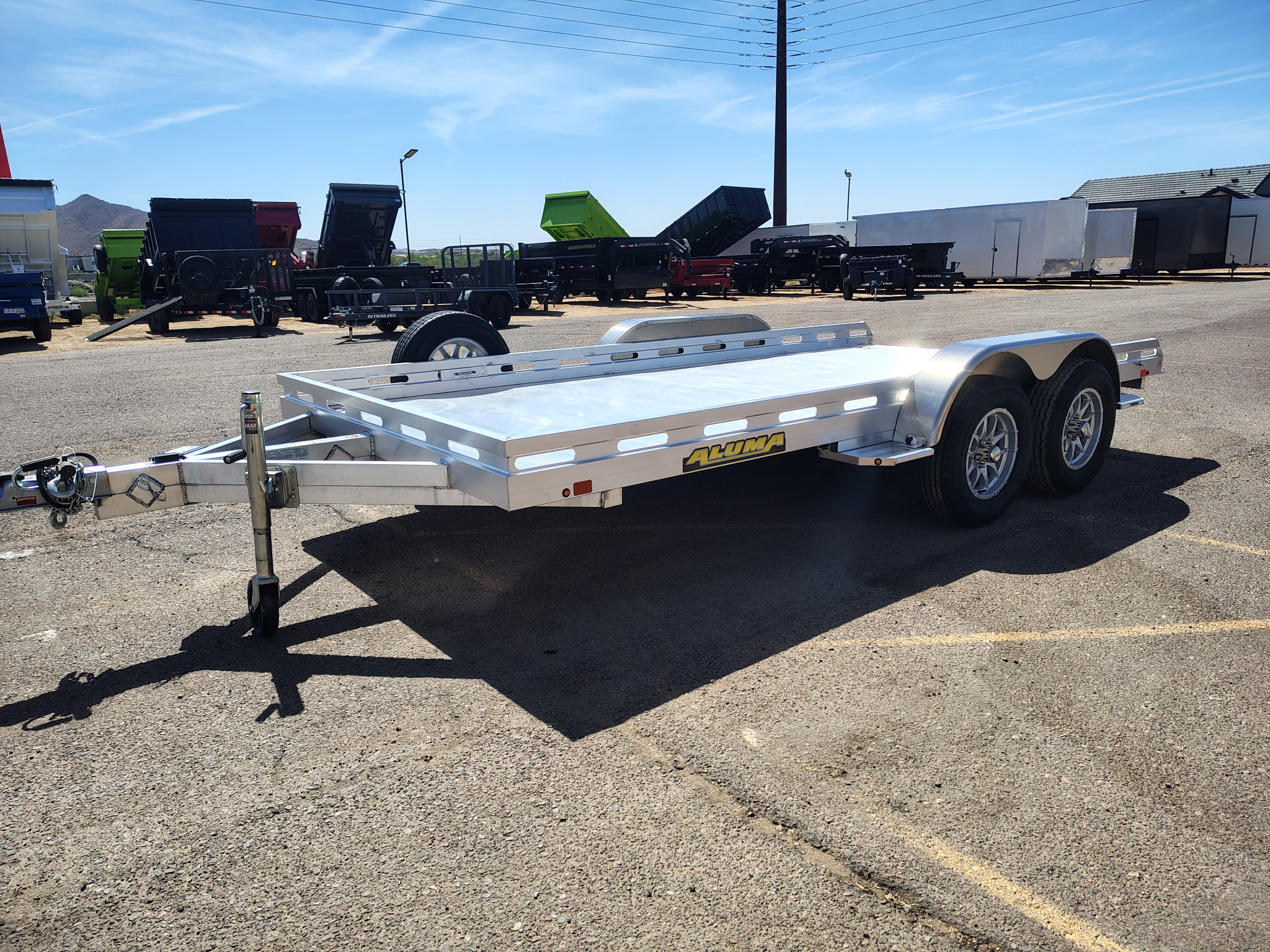 14x80 All Aluminum, 8.5K GVWR, Tandem Axle, Ramps (8014TA-EL-R-RTD) - Image 6