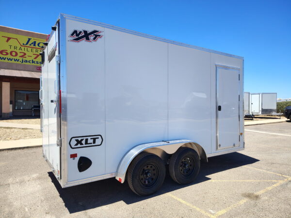14x7 All Aluminum XLTP Enclosed, 7K GVWR, Limited Edition, 82" Interior Height, Ramp Door