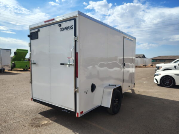 12x6 Indigo DLX, 3K GVWR, Ramp Door