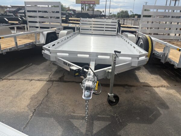 16x78 All Aluminum, 7K GVWR, Tandem Axle, W/ Bi-Fold Tailgate (7816TA-EL-BT-RTD)
